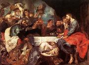 Peter Paul Rubens Christ at Simon the Pharisee Germany oil painting artist